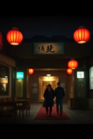 《零点列车》封面，午夜站台与车头灯